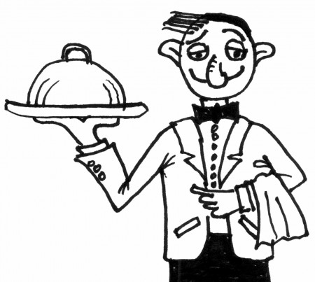 ELT Materials: The Witty Waiter
