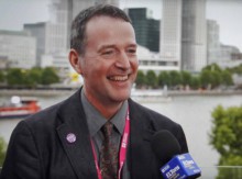 Mark Hancock's PronPack red carpet interview before the ELTons Award Ceremony