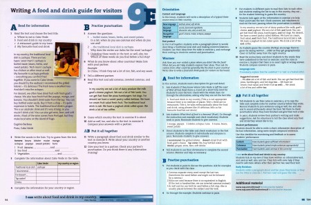 Elementary writing lesson 9E