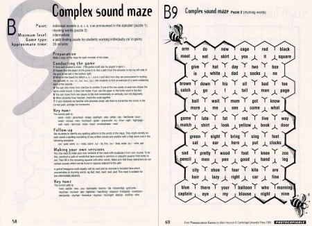 Pronunciation games: Complex Sound Maze